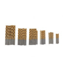 60* Titanium Drill Bit 1/1.5/2/2.5/3/3.5mm Twist Coated HSS Wood Hex Shank Tool