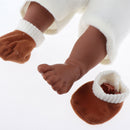 Kids Birthday Christmas Gift - Lifelike Full Vinyl 16inch Reborn African