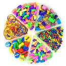 Pencil Top Eraser Caps Arrowhead Assorted Colors in Bulk Pack of 150 Y8M8