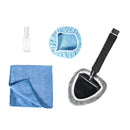 New Microfiber Cloth Windscreen Car Van Glass Cleaner Demister Detachable Handle