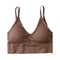 2 Pcs Ladies Comfortable Bra Without Wire, Padded Bustier Bralette Bra Top,