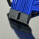 New 30cm 24Pin Power Adapter Extension Cord Computer Blue JBQ dg PVV
