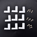 40 pcs/lot L Type PCB Mounting Feet with Screw for arcade JAMMA MAME Board FT