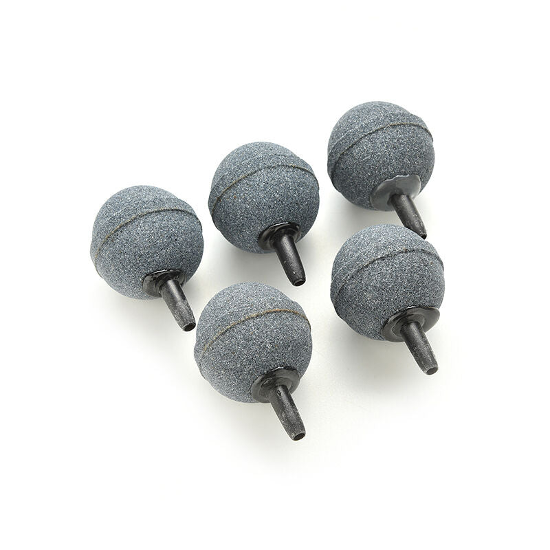 Durable 1x Round Air Stone Bubble Release Tool For Aquarium Fish Tank Grey FT