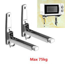 Storage Holder Thick Stainless Steel Folding Microwave Oven Rack Oven Brack