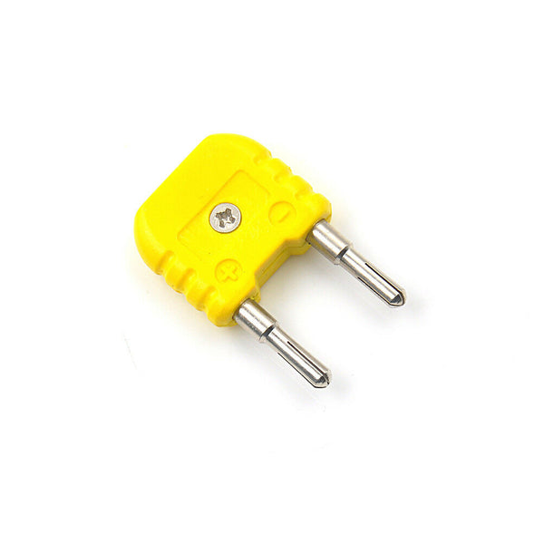 K-Type Thermocouple Adaptor Mini K Type to Round Banana Plug Thermome gh LDU Ew