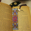 DIY Special Shaped Diamond Painting Creative Leather Bookmarks with Tassel