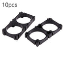 10pcs/lot 32650 2x Battery Holder Bracket Cell Safety Anti Vibration Plasti