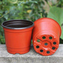 100Pcs Plastic Nursery Pot Seedlings Flower Plant Container Garden Seed  LJ