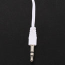 Water proof In-ear Headphone Earphone for MP3 MP4 Underwater White M8R2