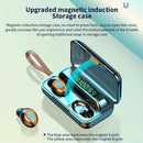 Mini Invisible Wireless Earbud Headphones Stereo HiFi with Mic for Sports In-Ear