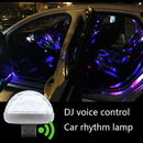 Multi Color USB Led Car Interior Lighting Kit Atmosphere Light Neon Lamps V7N4