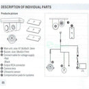 Car Parktronic 2In1 Design Camera Parking Sensor Kit Auto Reversing Rearvie