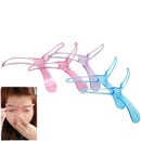 5 Pcs Eyebrow Template Grooming DIY Shaper Tool Shaping Stencil Kit For UNA