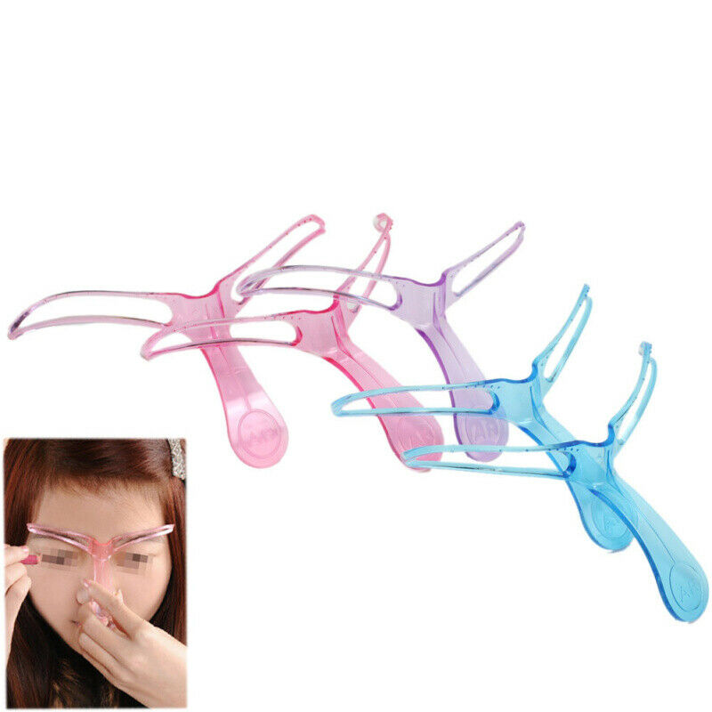 5 Pcs Eyebrow Template Grooming DIY Shaper Tool Shaping Stencil Kit For UNA