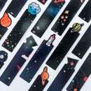 30pcs/set Flying to the Universe Planet Bookmark Cards Stationery- Tab F Y4W0