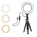 10" Led Ring Light Selfie With Tripod Ring For Selfie Phone Video PhotograpS Kw