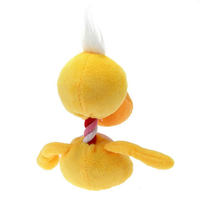 Pet Puppy Dog Chew Sound Squeaky Plush Sound Duck Funny Toys A