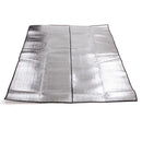 2pcs Aluminum Foil Sleeping Mattress Mat Pad for Outdoor Camping Picnic