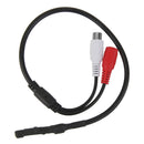 40cm Mini Microphone Audio / Sound Monitor 3.5mm Plug DC 9-12V For