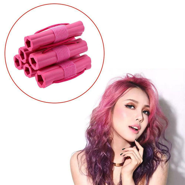 Sponge Hair Curler Dry Wet Sponge Rollers Stick DIY Fashion Styling Tools A#S