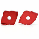 Set of 2 pcs Aluminum alloy Router Table Carpenter Corner Radius Jig Woodwo