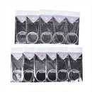 11pcs Stainless Steel Circular Knitting Needles Crochet Hook Weave 47"120cm JC,a