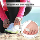 Toe Separator for Bunion with 2 Loops-Toe Spreader Gel Toe Corrector D7S9