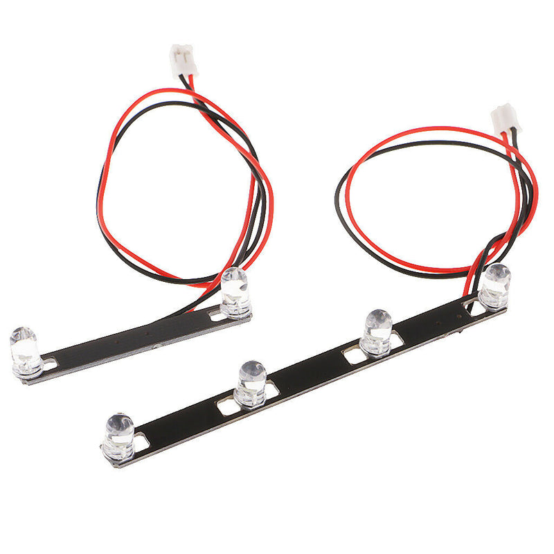 FY-03 RC Crawler Roof and Front LED Light Bar Upgrade Accessories Pack of 2