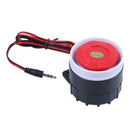5X(Wired Mini Siren for Home Security Alarm System Horn Siren 120dB 12V H9Z5)