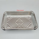 Aluminum Pans Disposable Foil Pans Tin Foil Pans for Cooking 10Pcs_2200ml