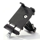 Bicycle Phone Holder Aluminum Alloy MTB Handlebar Navigation Stand (Black)