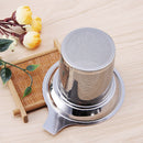 Stainless Steel Filter Loose Leaf Tea Herb Infuser Basket Strainer for Cups M&