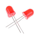 20pcs 10mm Red Emitting Diode Light Bright LED 3V 2-Pinsã€New ME