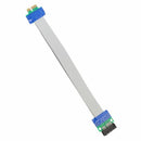 PCI Express Flex Relocate Cable PCI-E 1X to 1x Slot Riser Card Extender Ext Q1L5