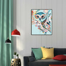 Painting By Numbers Kit DIY Hand Painted Canvas Oil Art Craft Decor (Bird)