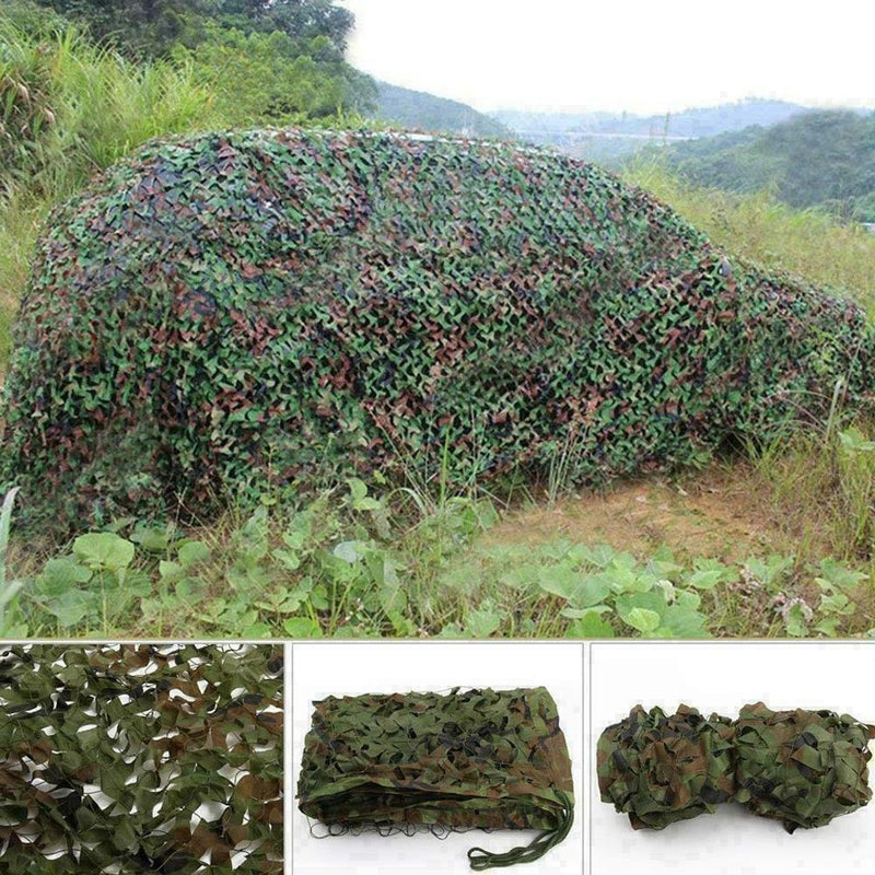 9.84"x6.56" Camouflage Guise Net Tarnnets Army Tarnung Camo Hunter Army C3T9