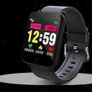 1.44" Smart Bracelet Wristwatch Sports Fitness Tracker IP67 Waterproof Black