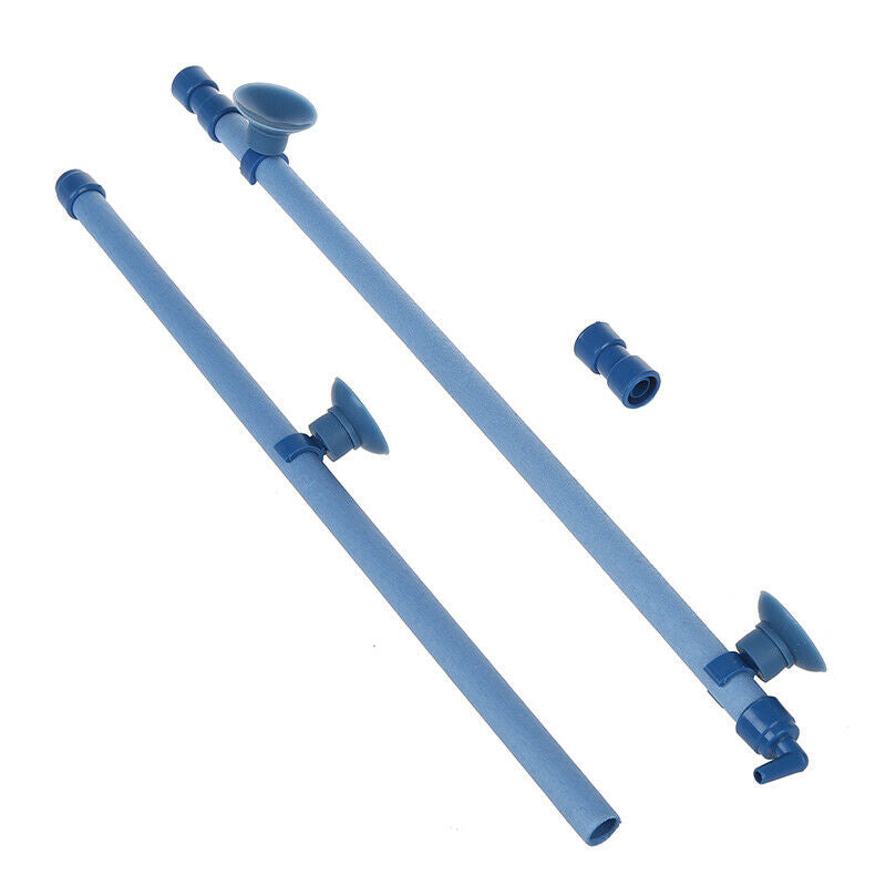 23" Suction Cup Bubble Wall Tube For Fish Tank Airstone T8I7