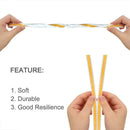 6m Self Adhesive Rubber Seal Strip Soundproof for Door Window (White D-Typ)