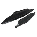 4Pcs Front Bumper Canards Splitter Body Diffuser Fins Body Spoiler Canard U