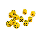 Set/100Pcs 12mm/0.47inch D6 Spot Dice for  DND RPG Games
