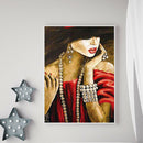 5D DIY Full Drill Diamond Painting Women Cross Stitch Embroidery Art Craft