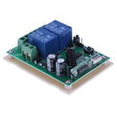 433Mhz 12V 2 Relay Wireless Remote Control Switch+2pcs Two Key Remote Control RC