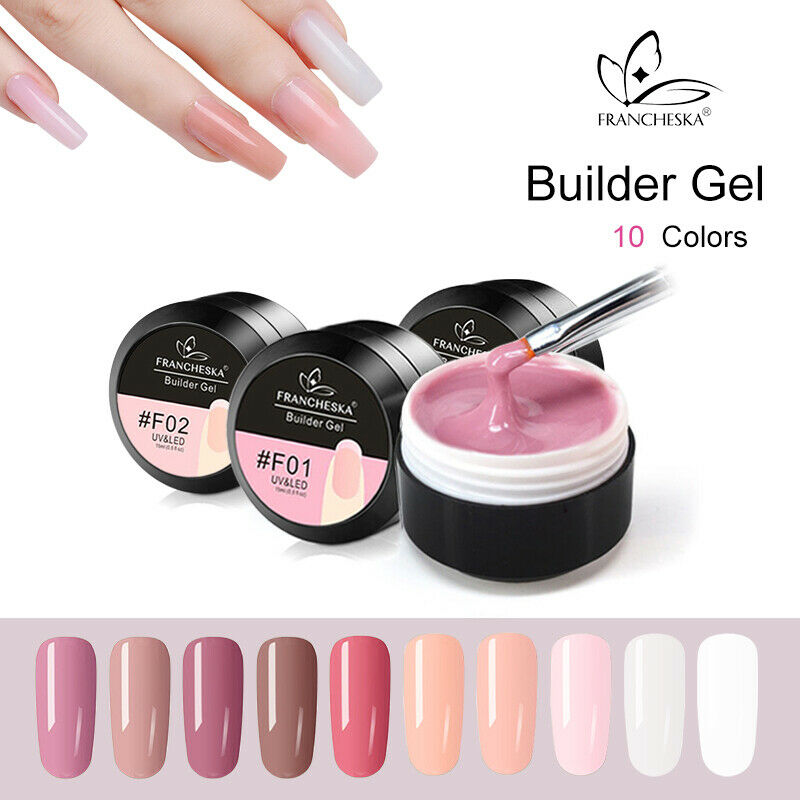 Francheska Camouflage Gel Builder Gel Quickly Uv Builder Gel Soak Off Nail  D4E9