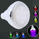 New Round 7 Colors Changing LED Shower Head Temperature Sensor Top Spray