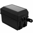 12Slot Relay Box 6 Relays Slots 6 ATC/ATO Standard Fuses Holder Block w QQU