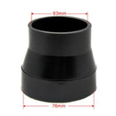 Black 2.5"- 3" Rubber Reducer Hose for Short RAM Cold Air Filter Pipe Tube