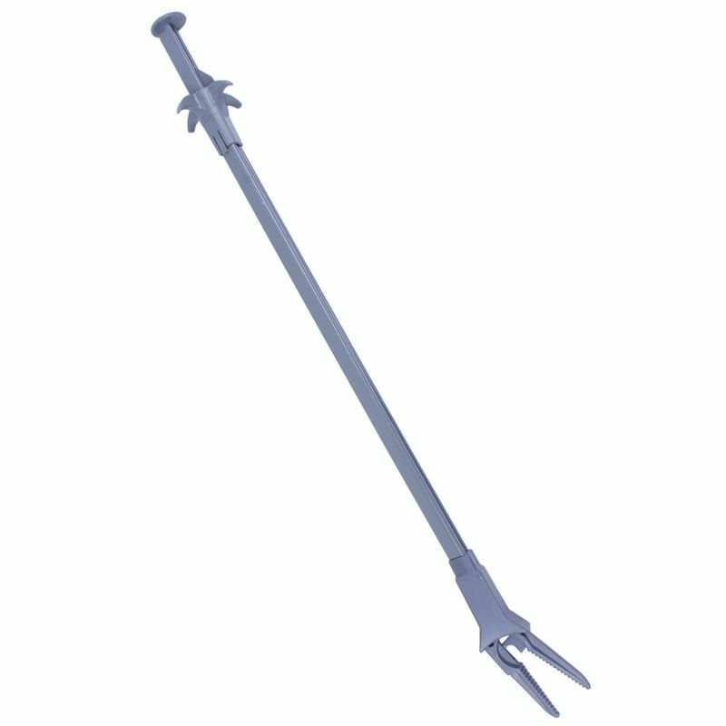 Aquarium Fish Tank Plastic Plant Pruning Tongs Tweezer Pliers,50cm A1I1