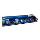 PCI-E 1x to 16x Mining Machine Extender Riser Adapter w/15Pin-4Pin Power Cable